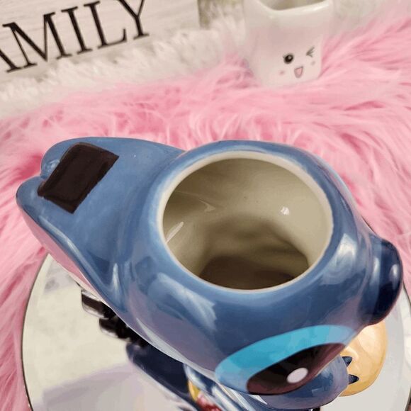 Lilo & Stitch Mug: Ohana Brew, Sip in Style with Cute Disney Magic! NWT - Picture 2 of 4